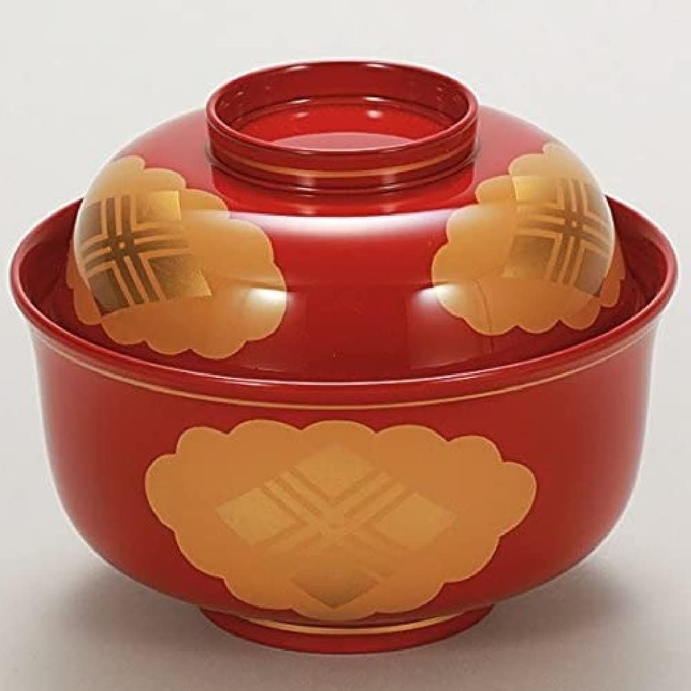 山中塗 お椀 吸物椀 本金 骨董 手描 時代蒔絵 5脚 G58 山中塗 お椀